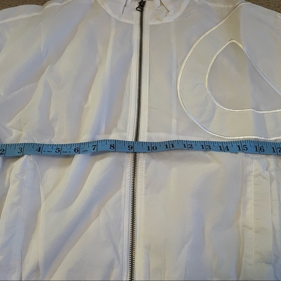 Champion Premium Reverse Weave track jacket Oversized C Logo white - Picture 10 of 15